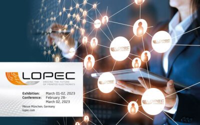 The LOPEC 2023 trade fair and conference for printed electronics